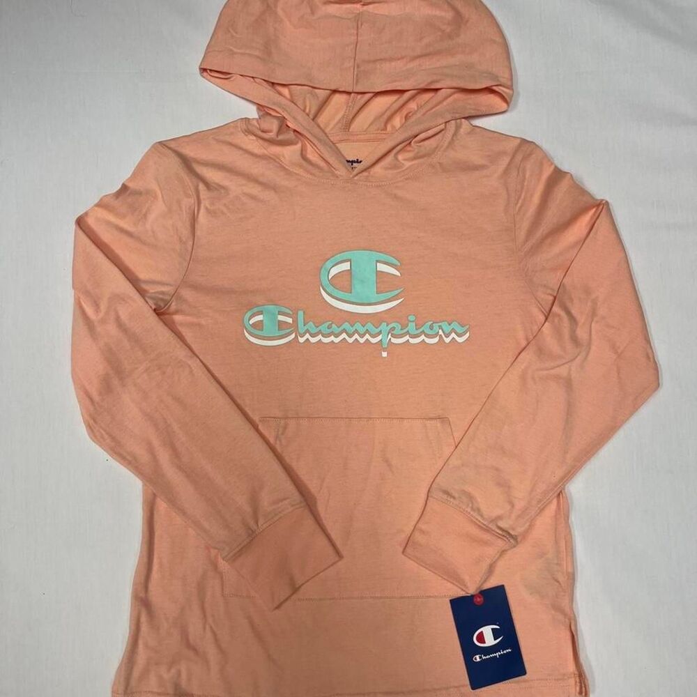 Champion Women's Orange and Pink Shirt